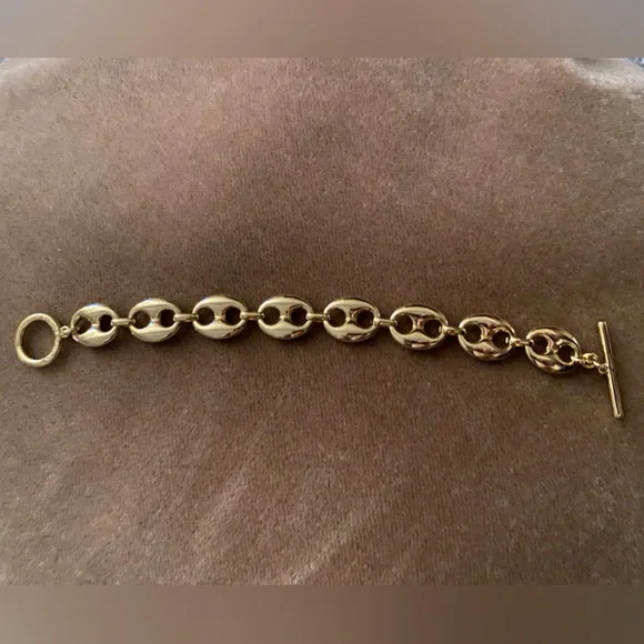 ⚜️💛Mignonne Gavigan Gold Link Bracelet!💛⚜️ - Picture 2 of 4